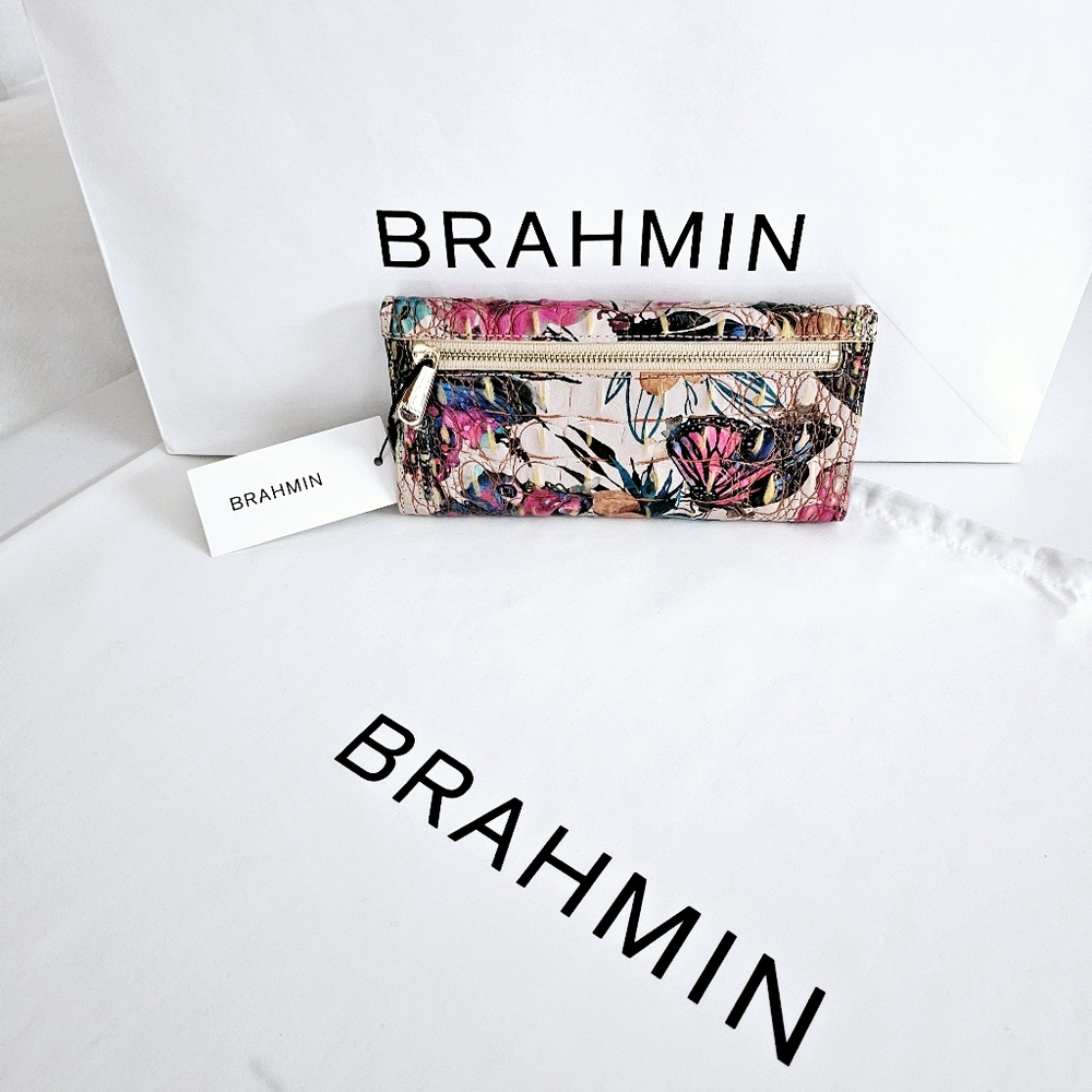 NWT Brahmin MARIPOSA Melbourne Cordelia Wallet - Picture 12 of 13